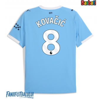 Manchester City Mateo Kovacic #8 Tricou Fotbal Replică 2025-26 Barbati Acasa